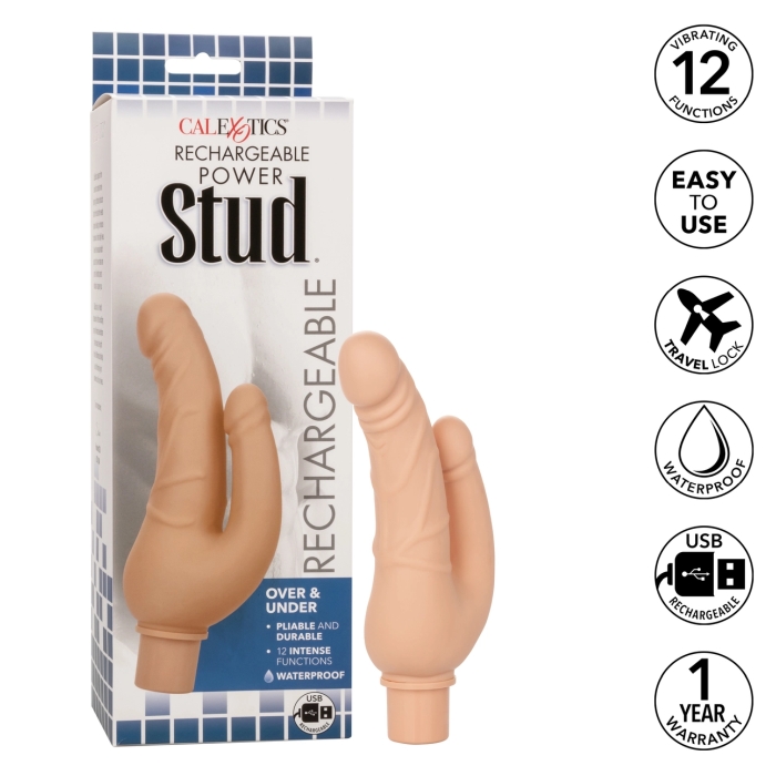 RECHARGEABLE POWER STUD OVER & UNDER - IVORY RECHARGEABLE POWER STUD OVER & UNDER - IVORY