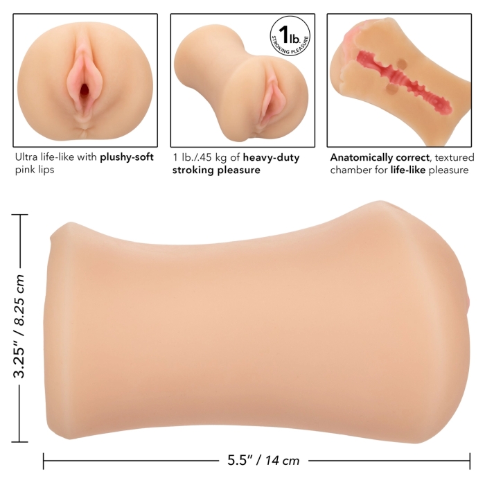 STROKE IT TIGHT PUSSY - IVORY