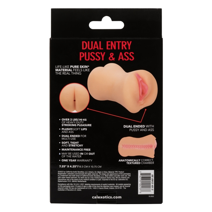 STROKE IT DUAL ENTRY PUSSY & ASS - IVORY