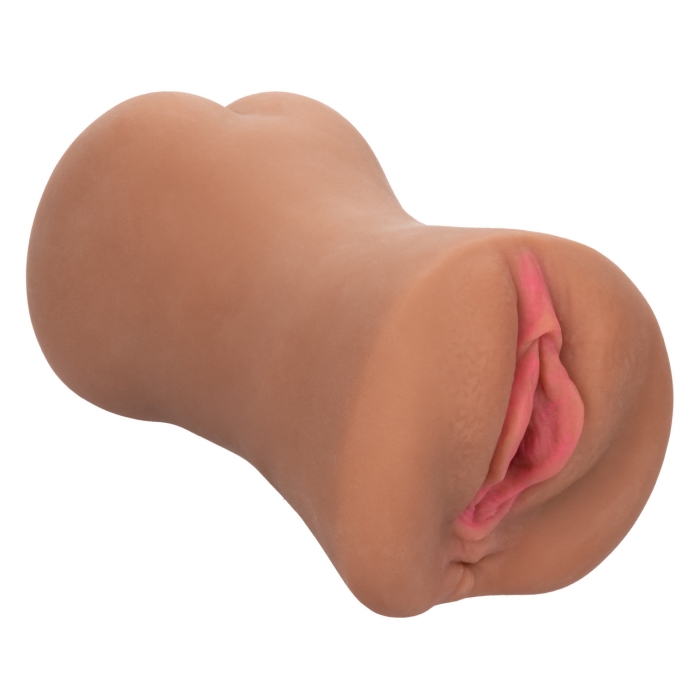 STROKE IT DUAL ENTRY PUSSY & ASS - BROWN