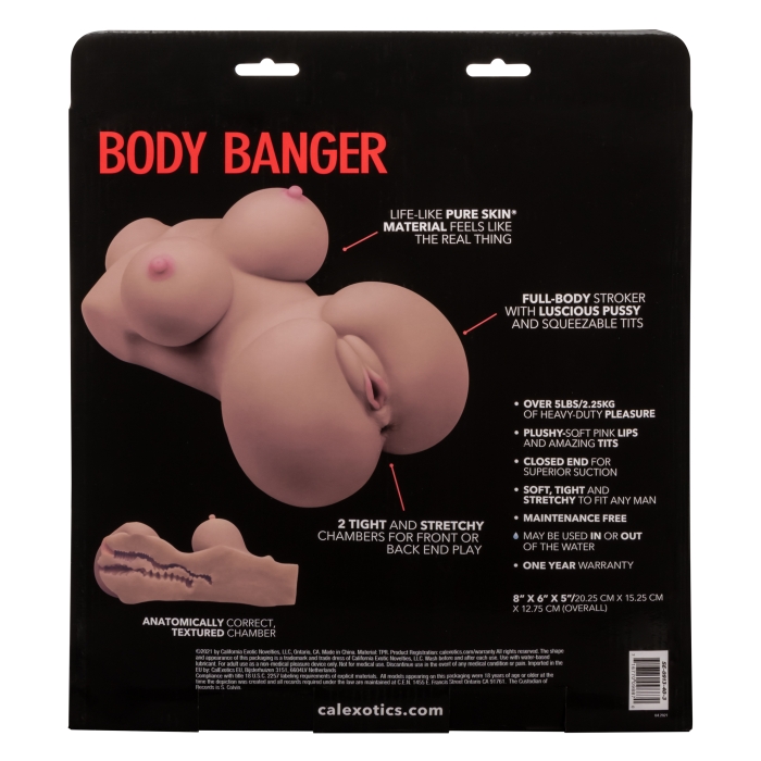 STROKE IT BODY BANGER - BROWN