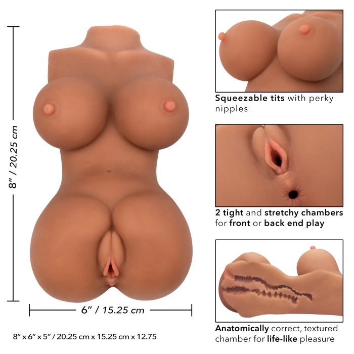 STROKE IT BODY BANGER - BROWN