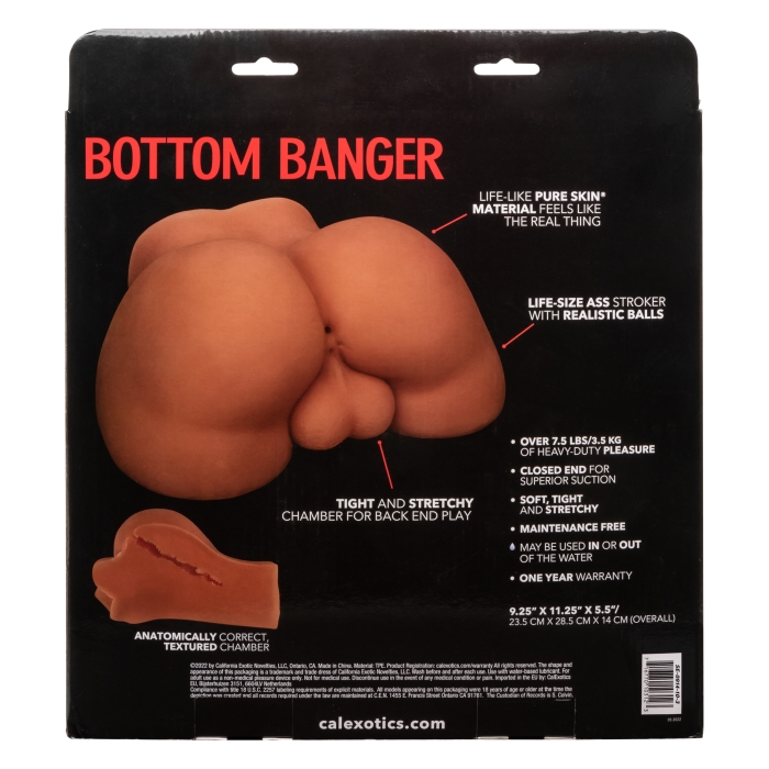 STROKE IT BOTTOM BANGER - BROWN
