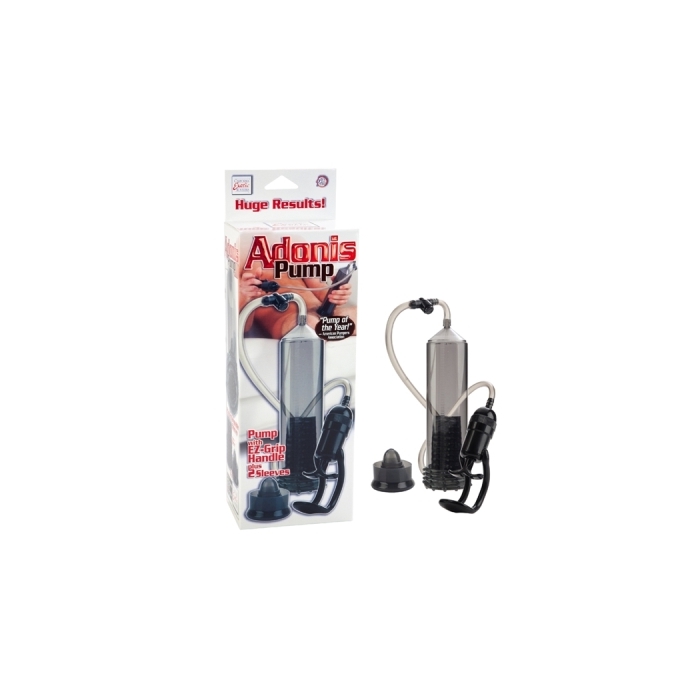 PUMP WITH EZ-GRIP HANDLE PLUS 2 SLEEVES - BLACK PUMP WITH EZ-GRIP HANDLE PLUS 2 SLEEVES - BLACK