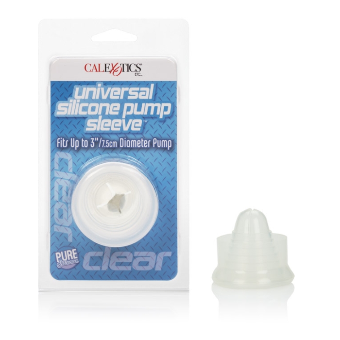 UNIVERSAL SILICONE PUMP SLEEVE - CLEAR UNIVERSAL SILICONE PUMP SLEEVE - CLEAR