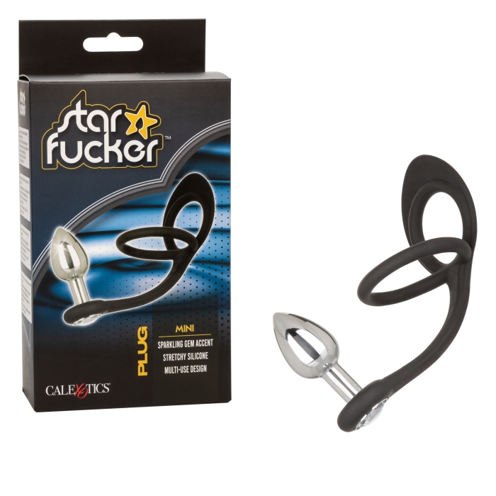 STAR FUCKER MINI PLUG - BLACK STAR FUCKER MINI PLUG - BLACK