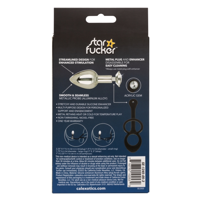 STAR FUCKER MINI PLUG - BLACK