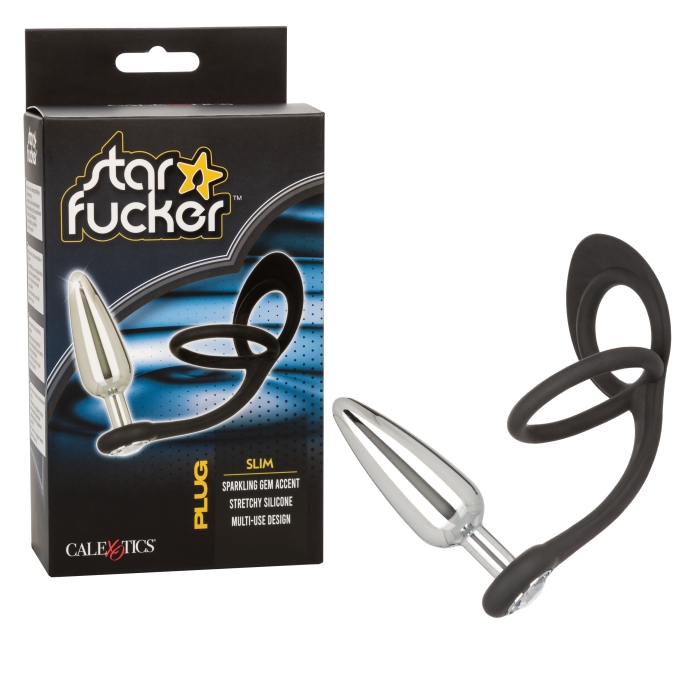 STAR FUCKER SLIM PLUG - BLACK STAR FUCKER SLIM PLUG - BLACK