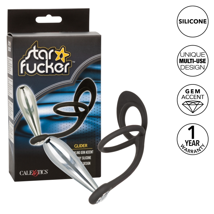 STAR FUCKER GLIDER PLUG - BLACK