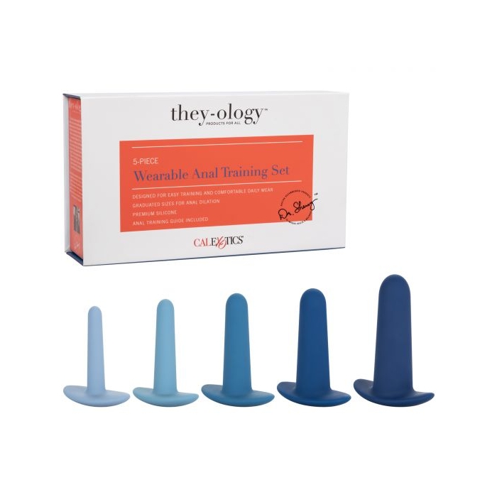 THEY-OLOGY 5-PC WEARABLE ANAL TRAINING SET THEY-OLOGY 5-PC WEARABLE ANAL TRAINING SET