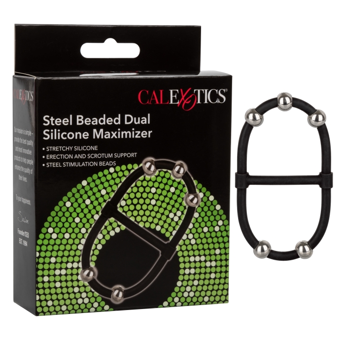 STEEL BEADED DUAL SIL MAXIMZR BLK STEEL BEADED DUAL SIL MAXIMZR BLK