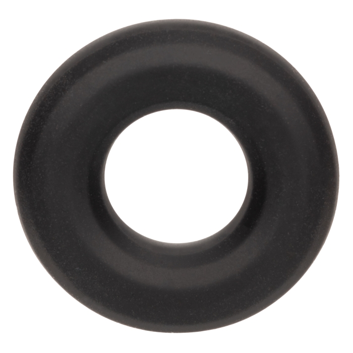 COCK RING MEDIUM BLACK ALPHA LIQUID SILICONE PROLONG