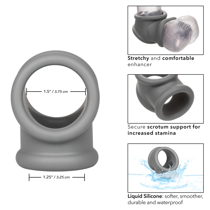ALPHA LIQUID SILICONE PRECISION RING - GRAY