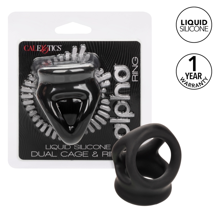 ALPHA LIQUID SILICONE DUAL CAGE & RING