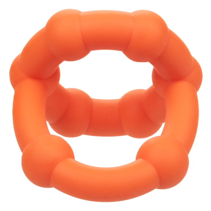 ALPHA LIQUID SILICONE ALL STAR RING - ORANGE
