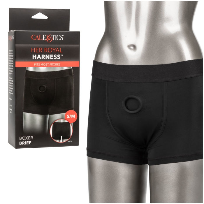 HER ROYAL HARNESS BOXER BRIEF S/M HER ROYAL HARNESS BOXER BRIEF S/M