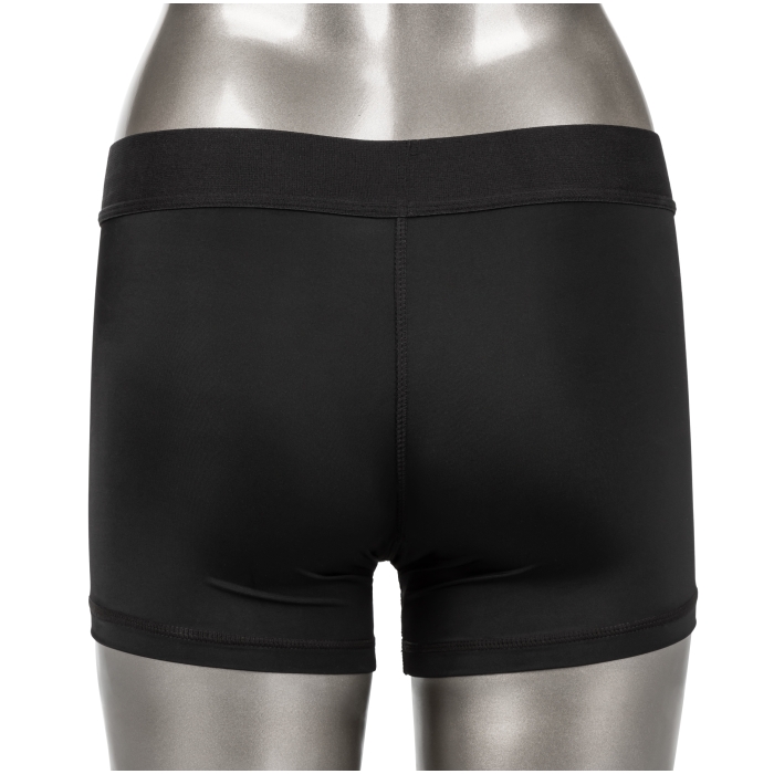 HER ROYAL HARNESS BOXER BRIEF L/XL - BLACK