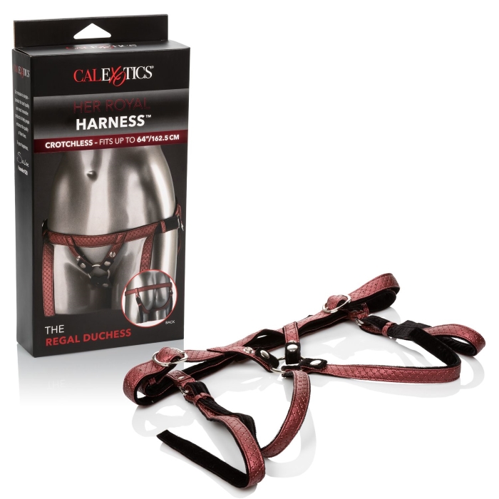 HER ROYAL HARNESS THE REGAL DUCHESS - RED HER ROYAL HARNESS THE REGAL DUCHESS - RED
