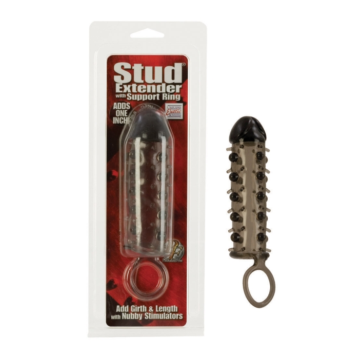 STUD EXTENDER W/SUPPORT RING -BLACK STUD EXTENDER W/SUPPORT RING -BLACK