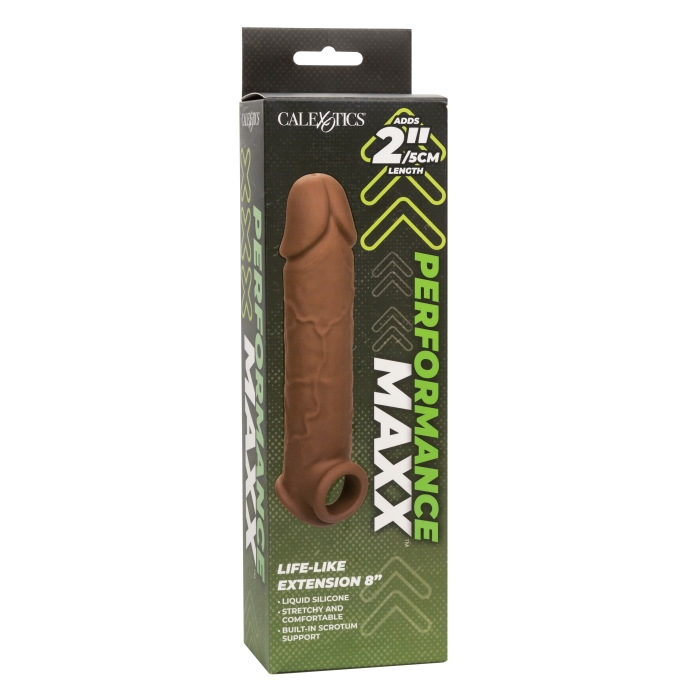 PERFORMANCE MAXX LIFE-LIKE EXTENSION 8IN - BRO