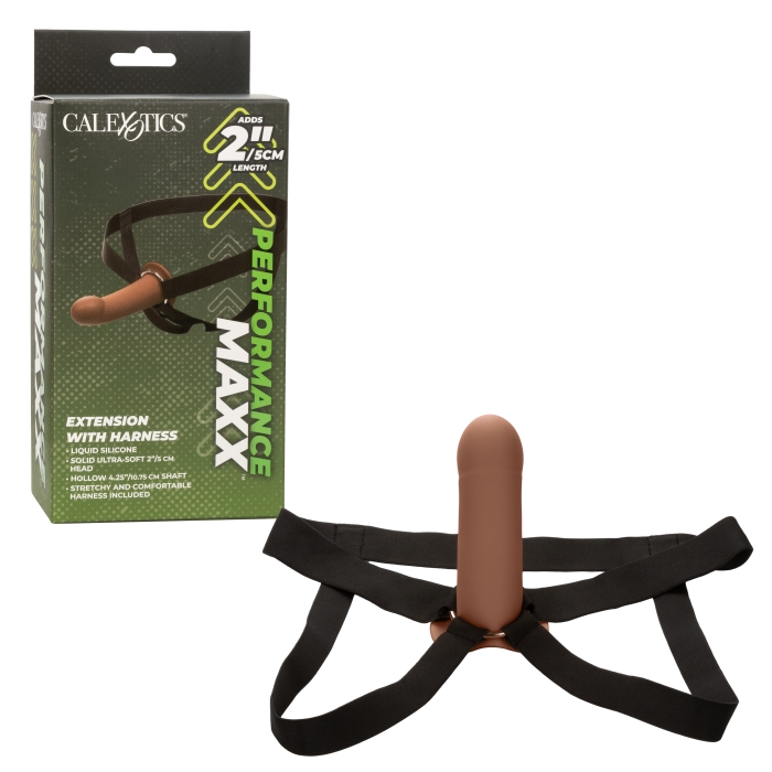 PERFORMANCE MAXX EXTENSION W/HARNESS - BRWN PERFORMANCE MAXX EXTENSION W/HARNESS - BRWN