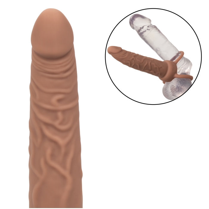 PERFORMANCE MAXX RECHARGEABLE DUAL PENETRATOR - BROWN