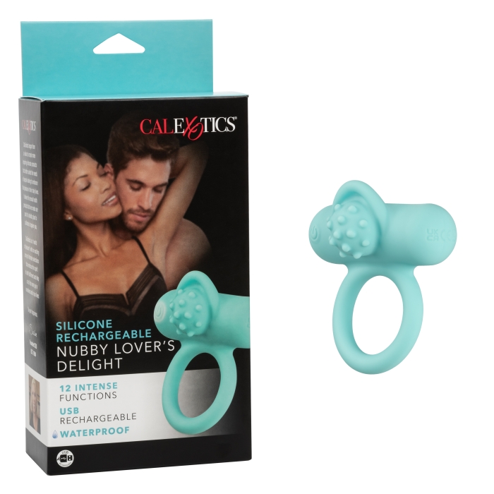 SILICONE RCHRGBL NUBBY LOVERS DELIGHT SILICONE RCHRGBL NUBBY LOVERS DELIGHT