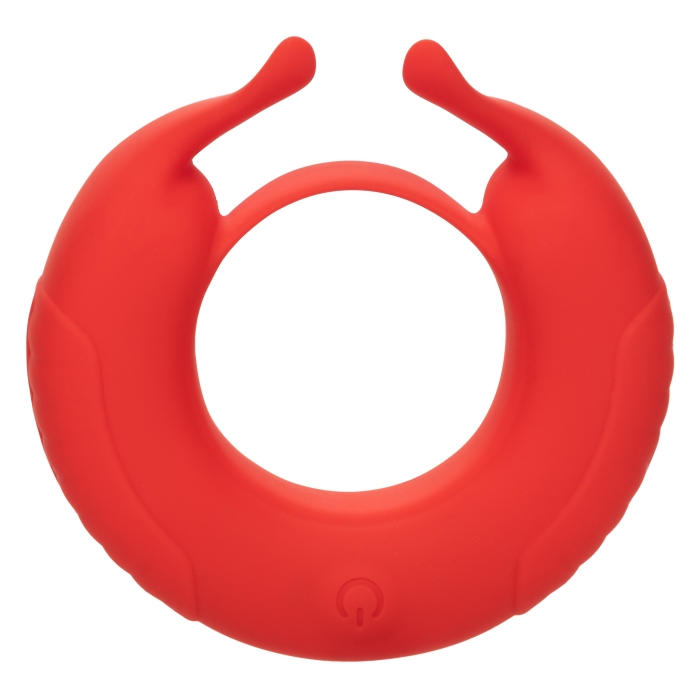 SILICONE RECHARGEABLE TAURUS ENHANCER - RED