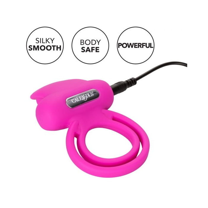 RECHARGEABLE DUAL CLIT FLICKER ENHANCER