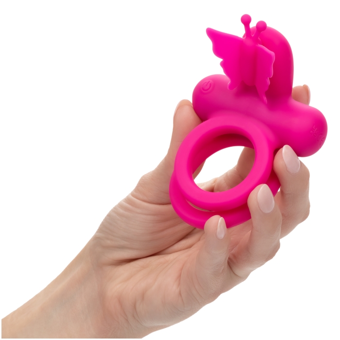 SILICONE RCHRGBL DUAL BUTTERFLY RING