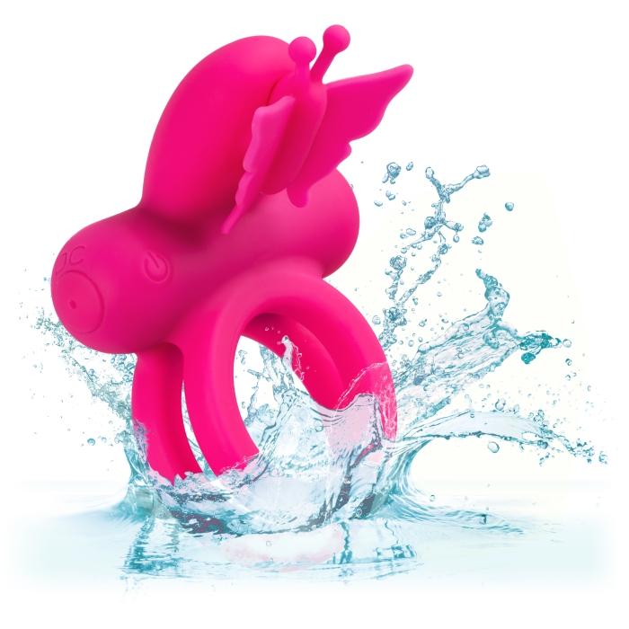SILICONE RCHRGBL DUAL BUTTERFLY RING