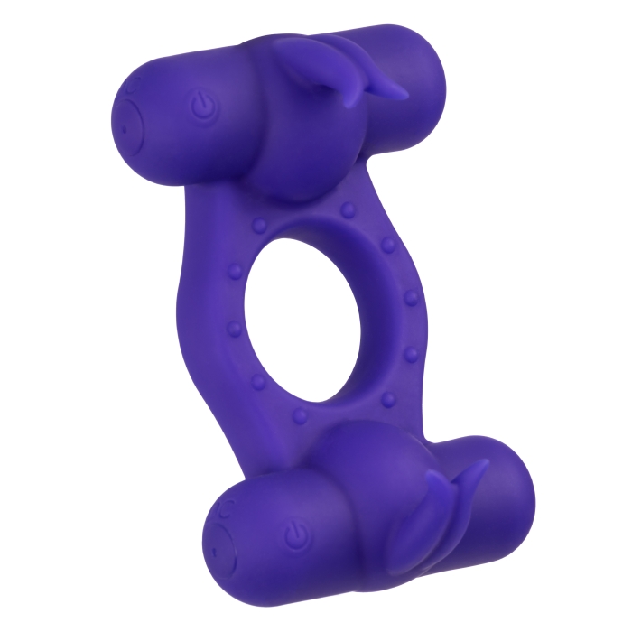 SILICONE RCHRGBL TRIPLE ORGASM ENHANCER