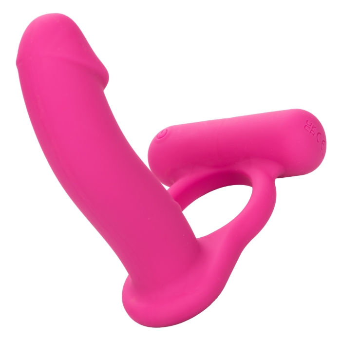 SILICONE RECHARGEABLE DOUBLE DIVER - PINK