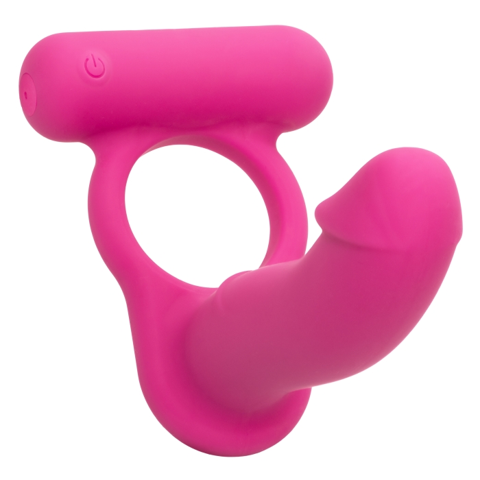 SILICONE RECHARGEABLE DOUBLE DIVER - PINK