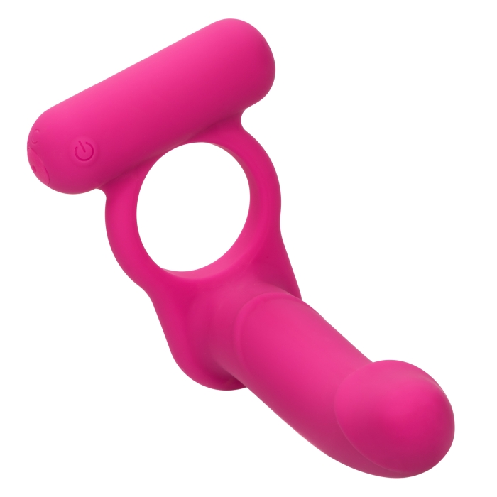 SILICONE RECHARGEABLE DOUBLE DIVER - PINK