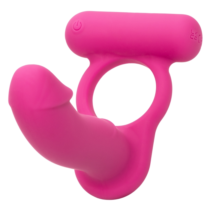SILICONE RECHARGEABLE DOUBLE DIVER - PINK