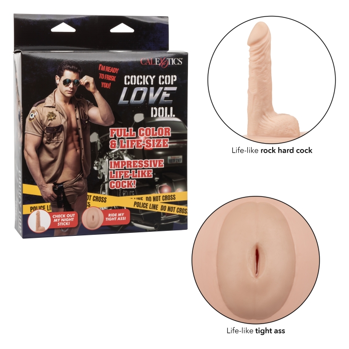 COCKY COP LOVE DOLL - IVORY