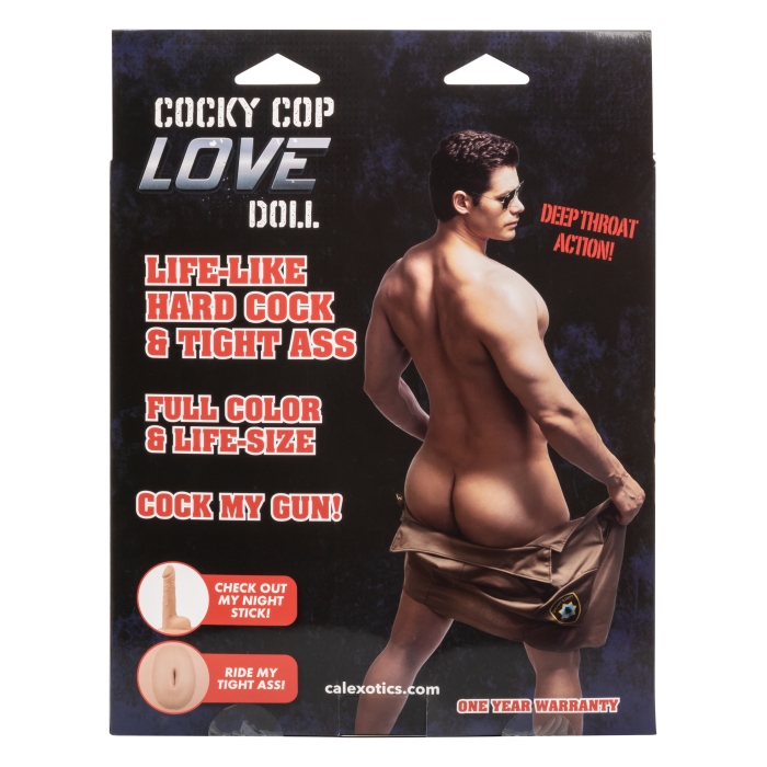 COCKY COP LOVE DOLL - IVORY