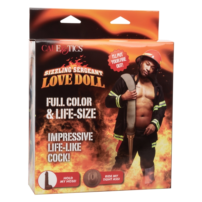 SIZZLING SERGEANT LOVE DOLL - BROWN SIZZLING SERGEANT LOVE DOLL - BROWN