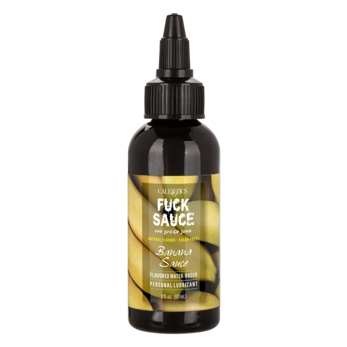 FUCK SAUCE FLAVORED WATER-BASED LUBE BANANA 2OZ FUCK SAUCE FLAVORED WATER-BASED LUBE BANANA 2OZ