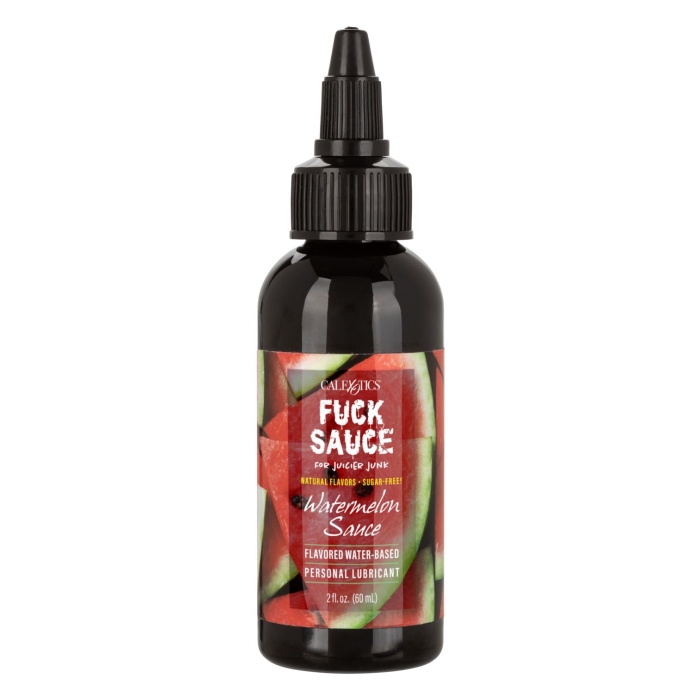 FUCK SAUCE FLAVORED WATER-BASED LUBE WATERMELON 2OZ FUCK SAUCE FLAVORED WATER-BASED LUBE WATERMELON 2OZ