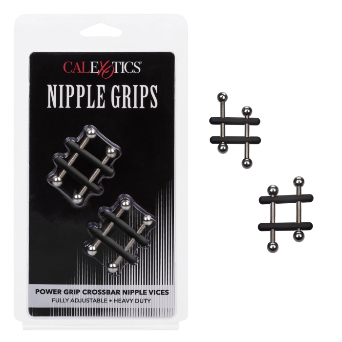 NIPPLE GRIPS POWER GRIP CROSSBAR NIPPLE VICES - BLACK NIPPLE GRIPS POWER GRIP CROSSBAR NIPPLE VICES - BLACK