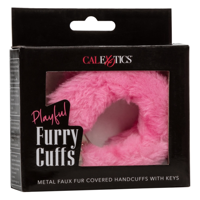 PLAYFUL FURRY CUFFS - PINK PLAYFUL FURRY CUFFS - PINK