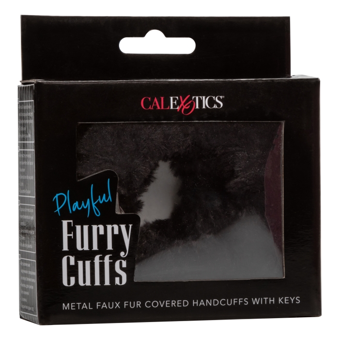 PLAYFUL FURRY CUFFS - BLACK PLAYFUL FURRY CUFFS - BLACK