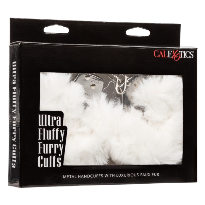 ULTRA FLUFFY FURRY CUFFS - WHITE ULTRA FLUFFY FURRY CUFFS - WHITE