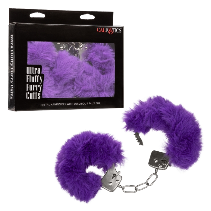 ULTRA FLUFFY FURRY CUFFS - PURPLE ULTRA FLUFFY FURRY CUFFS - PURPLE