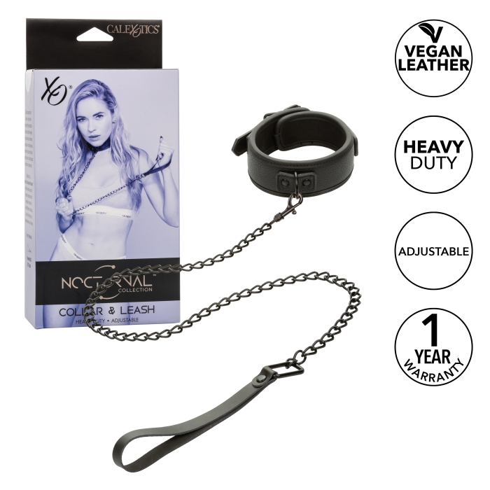 NOCTURNAL COLLECTION COLLAR & LEASH