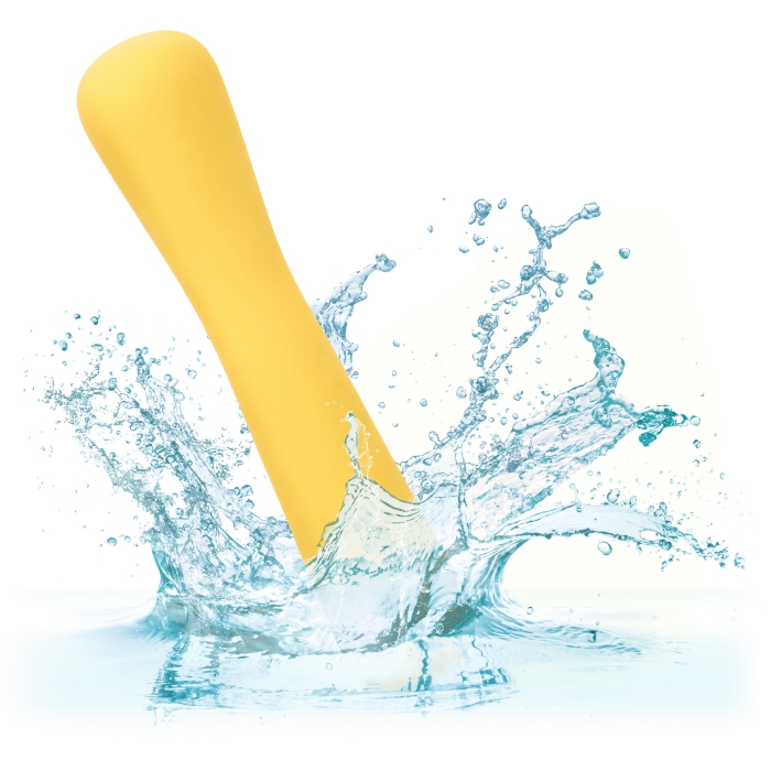 VIBE WAND 5" YELLOW 10X BOUNDLESS MINI FLEXIWAND