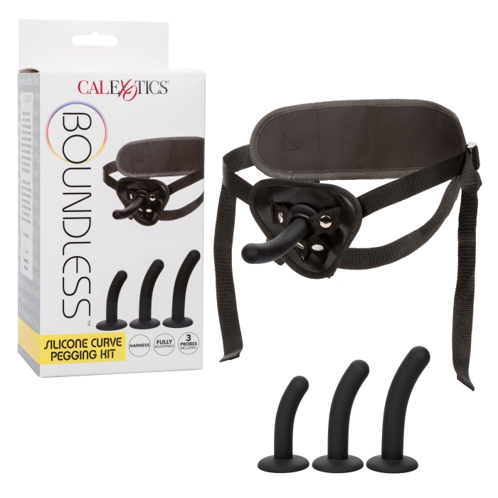 PEGGING KIT BLACK BOUNDLESS SILICONE CURVE PEGGING KIT BLACK BOUNDLESS SILICONE CURVE