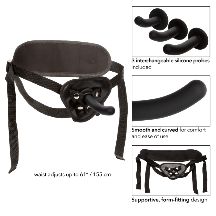 PEGGING KIT BLACK BOUNDLESS SILICONE CURVE